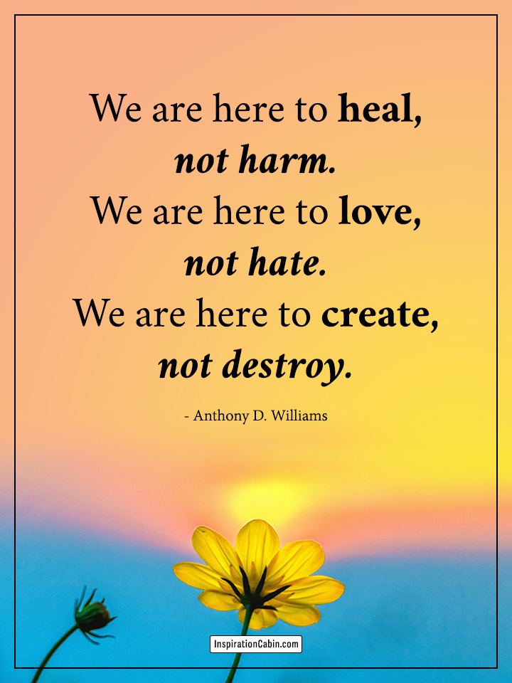 We are here to heal