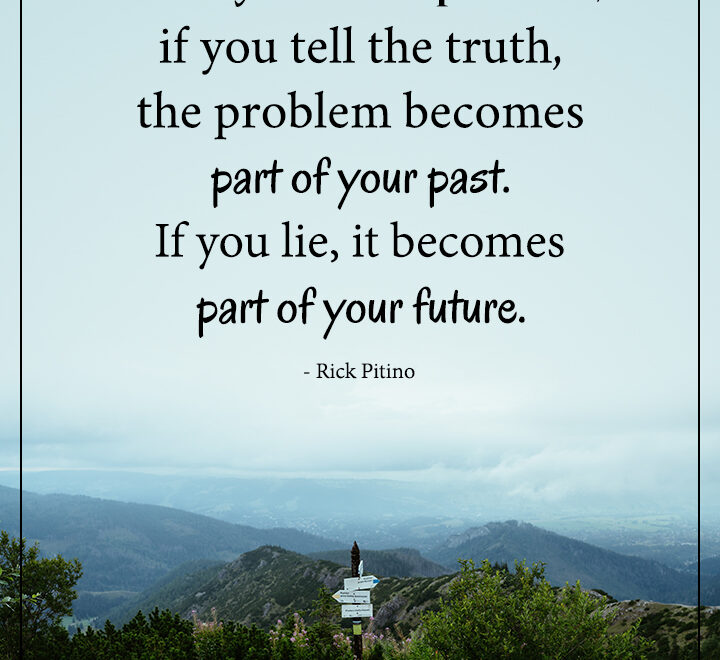 Telling the truth quote