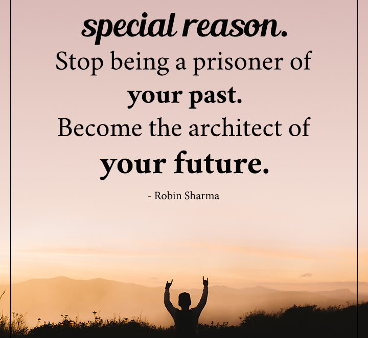 Become the architect of your future